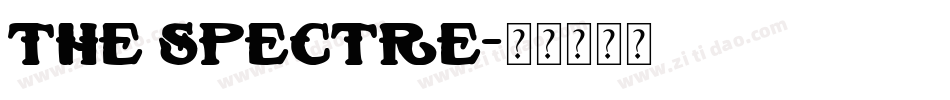 The Spectre字体转换